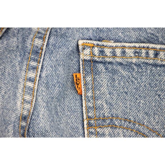 90s Vintage Levi's Orange Tab Relaxed Rock Grunge Skate Festival Denim Jeans - Picture 4 of 6